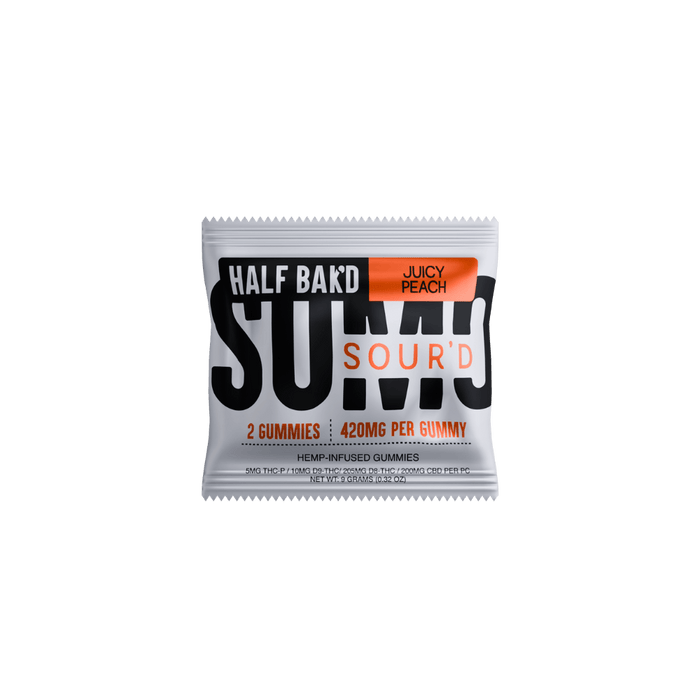 Juicy Peach | SOUR'D SUMO Gummies