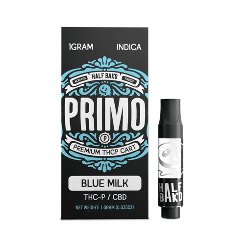 Blue Milk | 1G Indica Cartridge - Cartridge -  HALF BAK'D