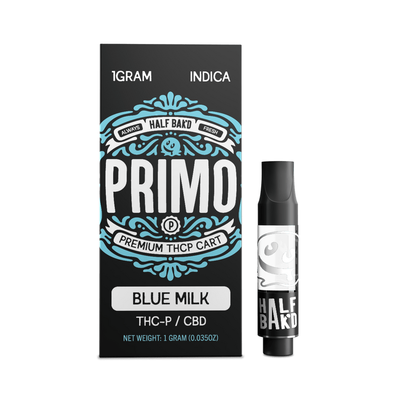 Blue Milk | 1G Indica Cartridge - Cartridge -  HALF BAK'D