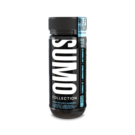 Bluematic Razz | Sumo Gummies - Gummies -  HALF BAK'D