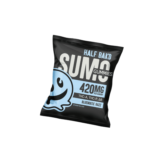 Bluematic Razz - Sumo Gummies - HALF BAK'D