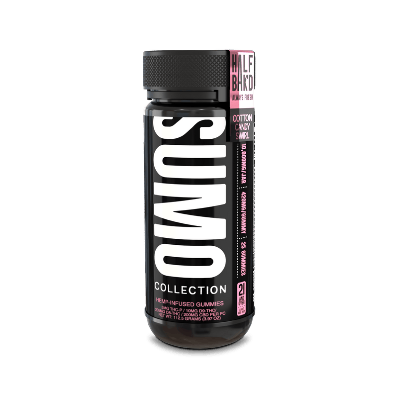 Cotton Candy Swirl | Sumo Gummies - Gummies -  HALF BAK'D