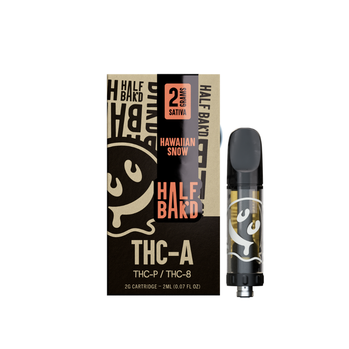Hawaiian Snow | 2G Sativa Cartridge - Cartridge -  HALF BAK'D