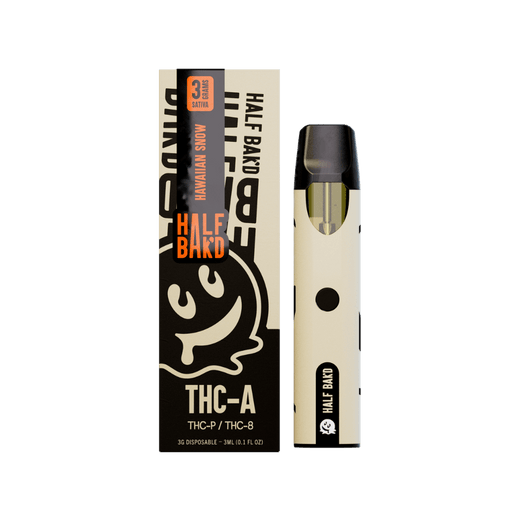Hawaiian Snow | 3G Sativa Disposable - Disposable -  HALF BAK'D