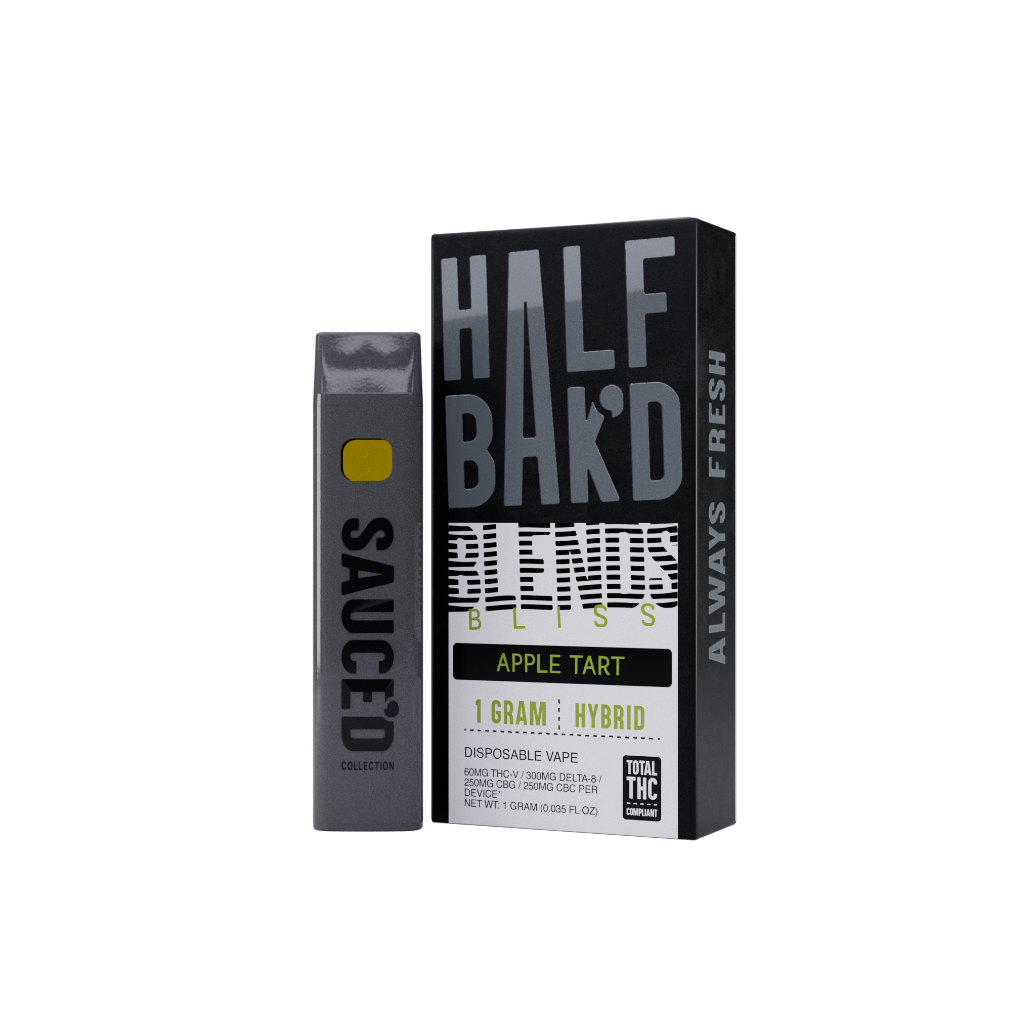 Apple Tart | 1G Hybrid Disposable | Bliss Blend