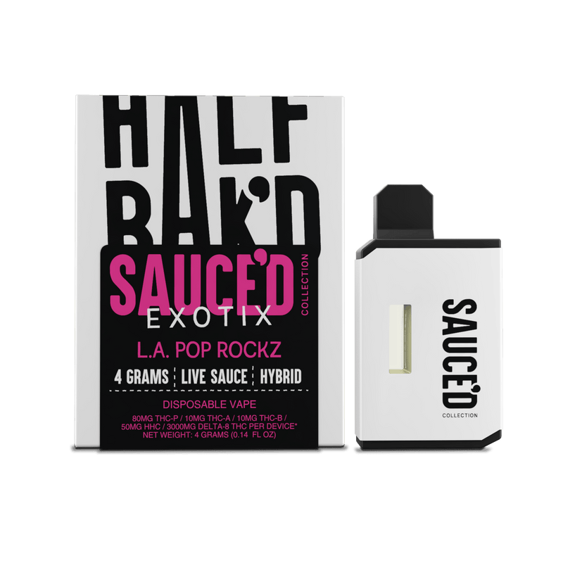 LA Pop Rockz 4G Hybrid Disposable | Half Bak'd Sauce'd Happi LA Pop Rockz 4G Hybrid Disposable | Half Bak'd Sauce'd Happi