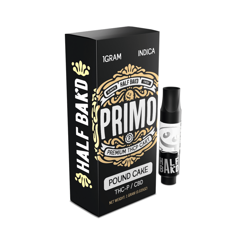 Pound Cake | 1G Indica Cartridge - Cartridge -  HALF BAK'D