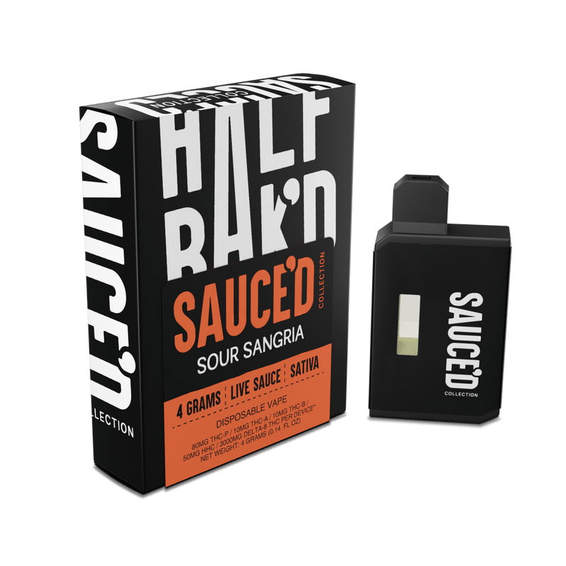 Sour Sangria | 4G Sativa Disposable - Disposable -  HALF BAK'D