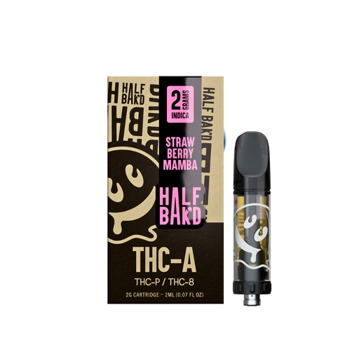 Strawberry Mamba | 2G Indica Cartridge - Cartridge -  HALF BAK'D