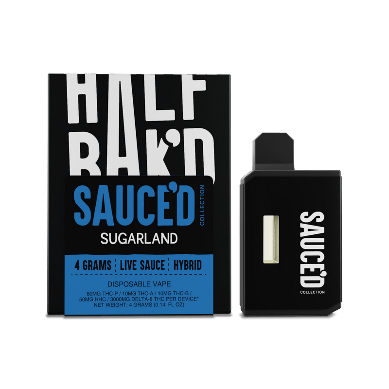 Sugarland 4G Hybrid Disposable | Half Bak'd Sauce'd Happi Sugarland 4G Hybrid Disposable | Half Bak'd Sauce'd Happi