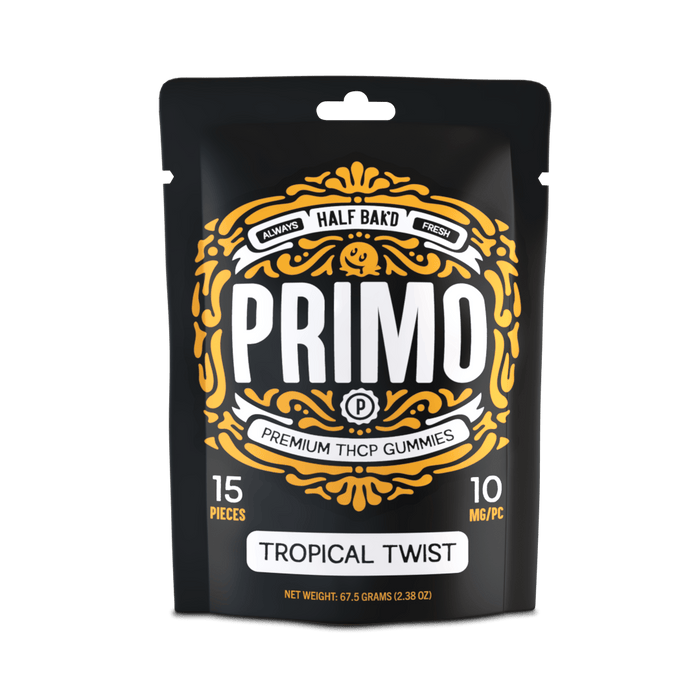 Tropical Twist Gummies | 15ct THC-P Gummies - Gummies -  HALF BAK'D