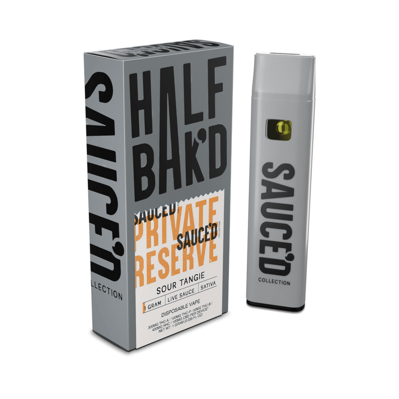 Sour Tangie - 1G Sativa Live Resin Disposable