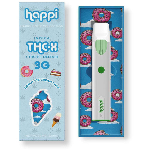 Donut Ice Cream Cake - 3G THC-X Disposable (Indica) - Happi
