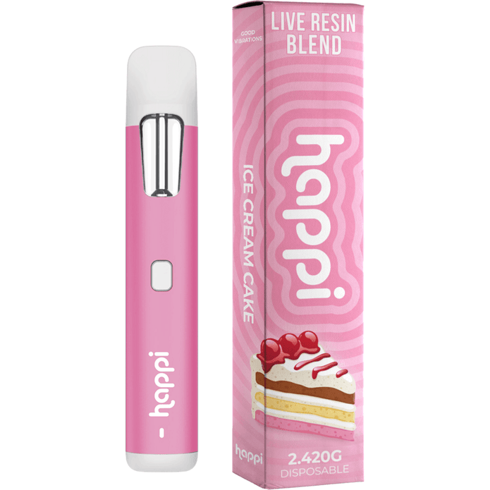 Happi Ice Cream Cake - 2G Disposable Live Resin Blend
