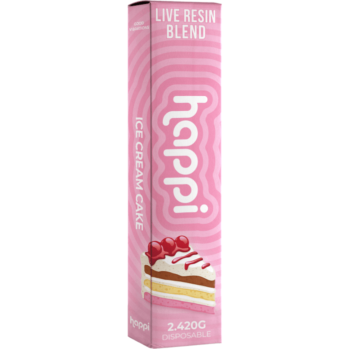 Ice Cream Cake - 2G Disposable Live Resin Blend - Happi