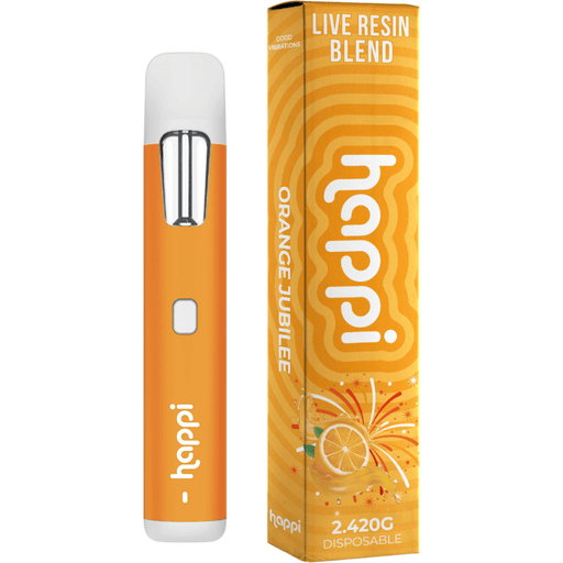 Orange Jubilee - 2G Disposable Live Resin Blend - Happi