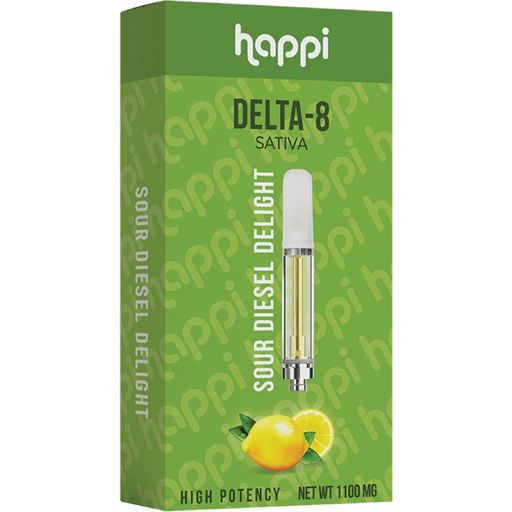 Sour Diesel Delight - Delta-8 (Sativa) - Happi