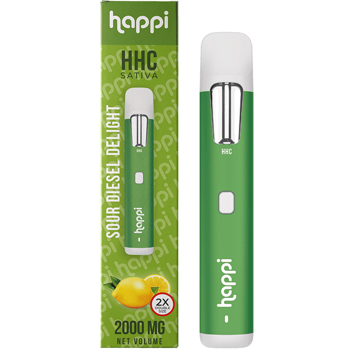 Sour Diesel Delight - HHC 2G Disposable (Sativa) - Happi