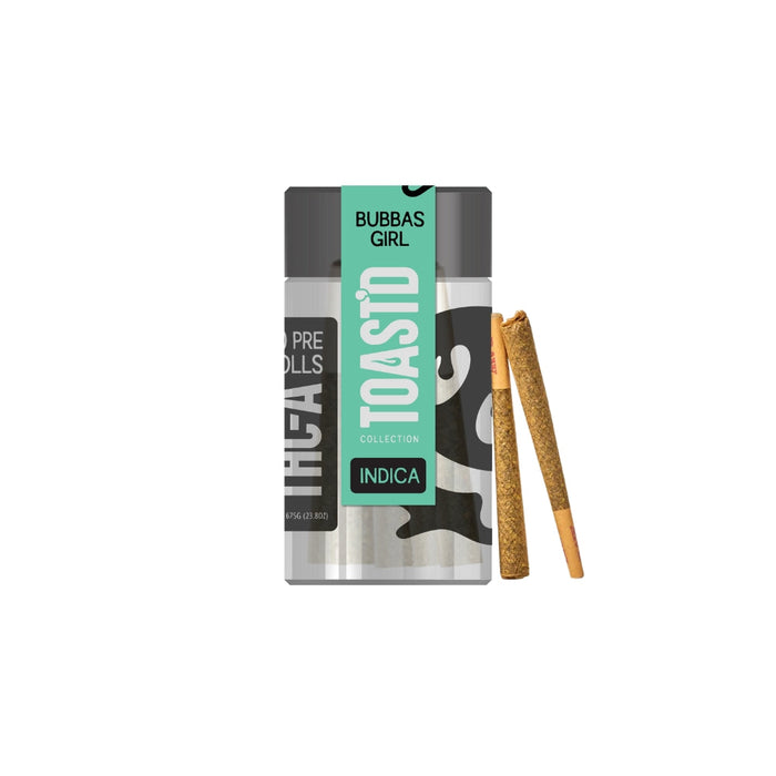 Bubba's Girl - TOAST'D THC-A Pre-Rolls - Indica